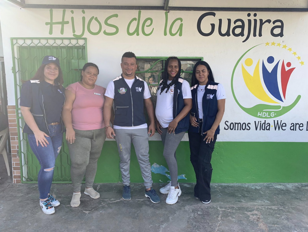 AID FOR AIDS Colombia and Hijos de la Guajira come together to support the community of Maicao